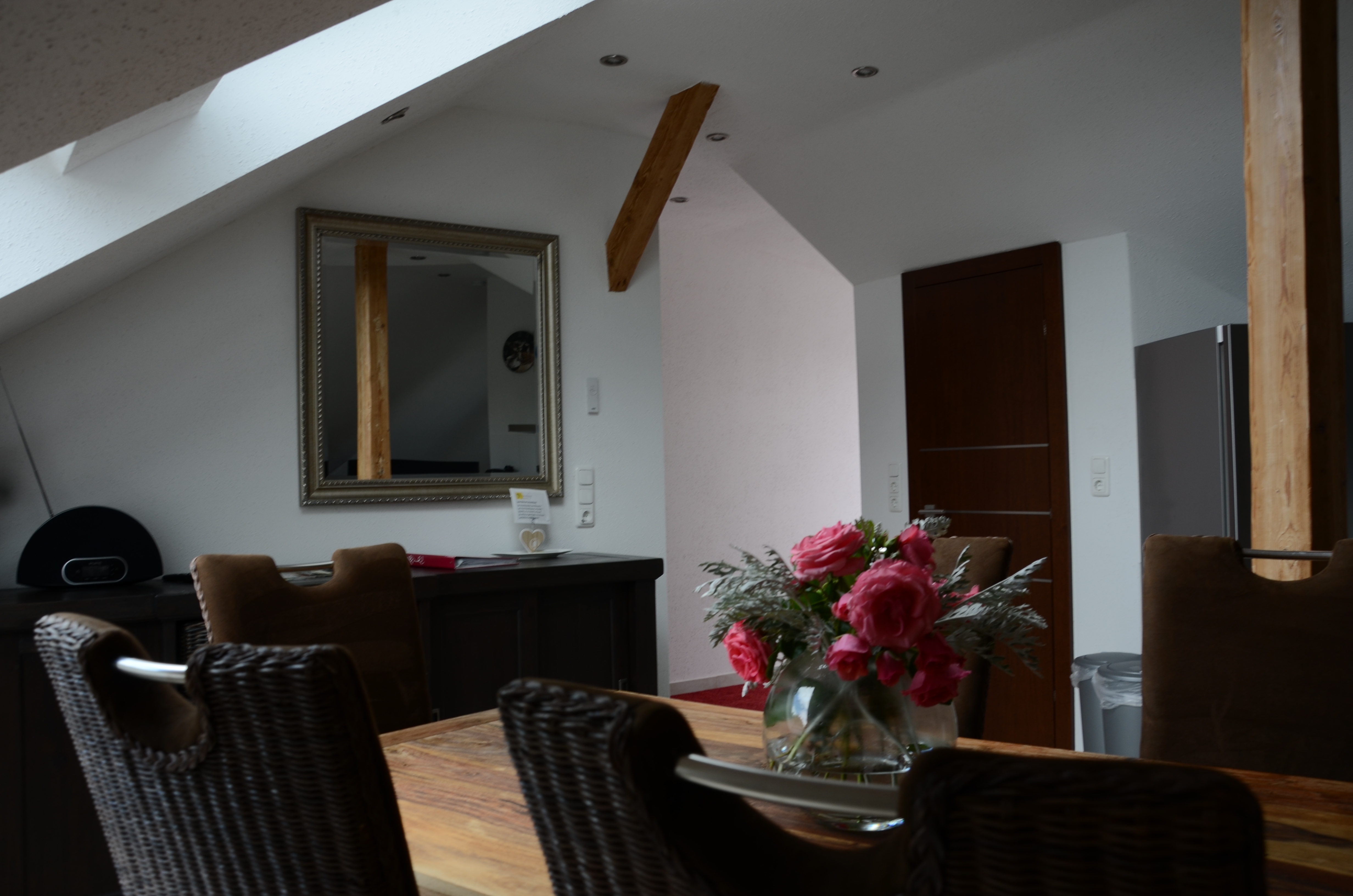 Dachgeschosswohnung Zornheim – Wohnbereich